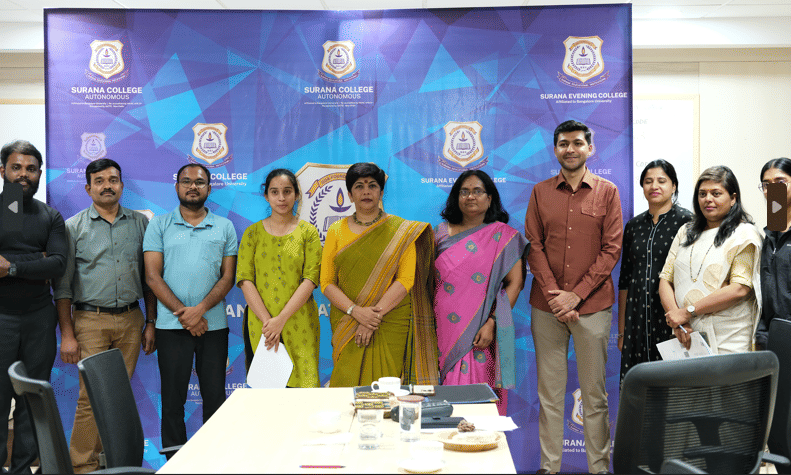 Surana College Bangalore Mou Sign Images photo 1